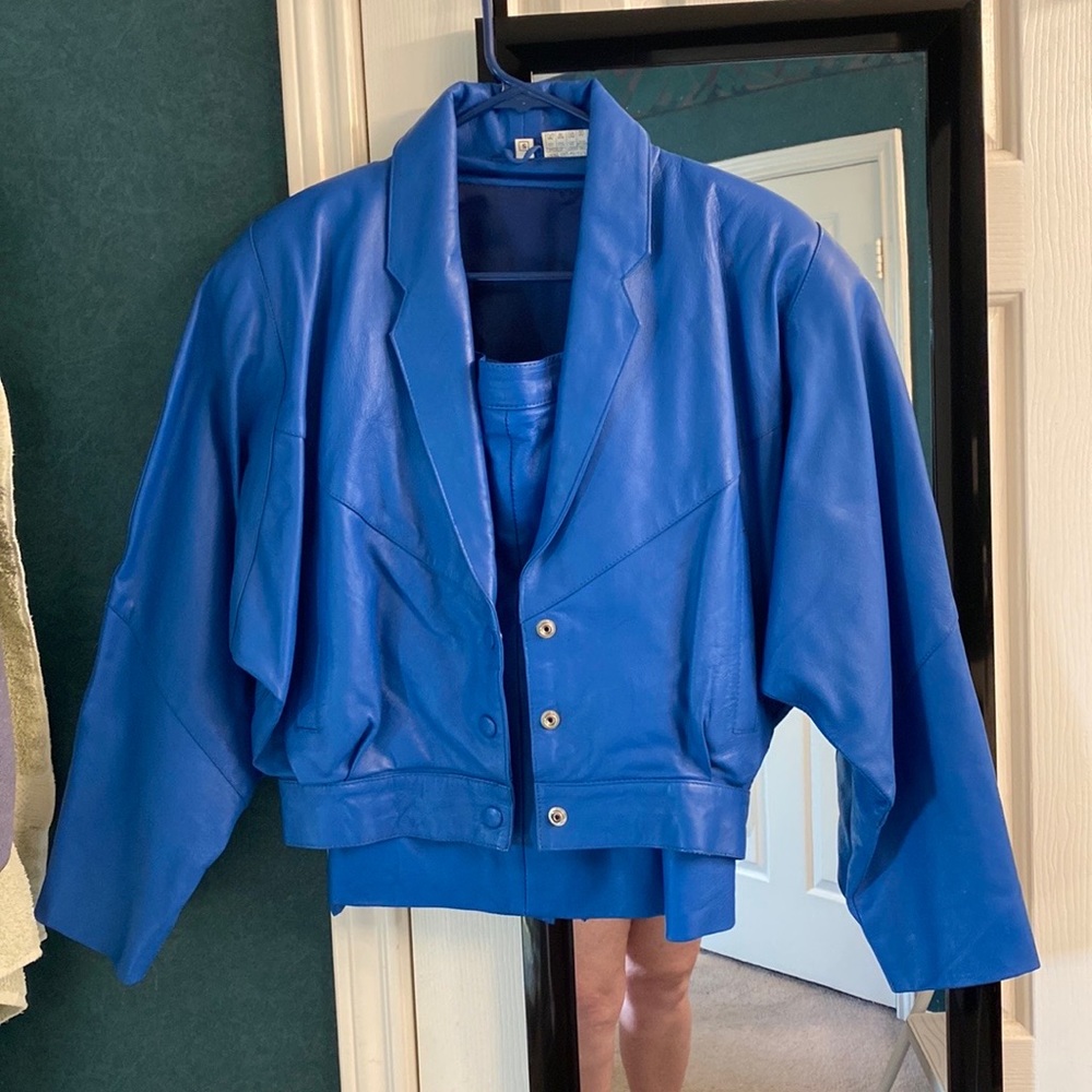 Leather jacket set - Picture 3 of 4